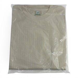 Haband Short Sleeve Tee Men’s Size XL Tan Khaki Colot